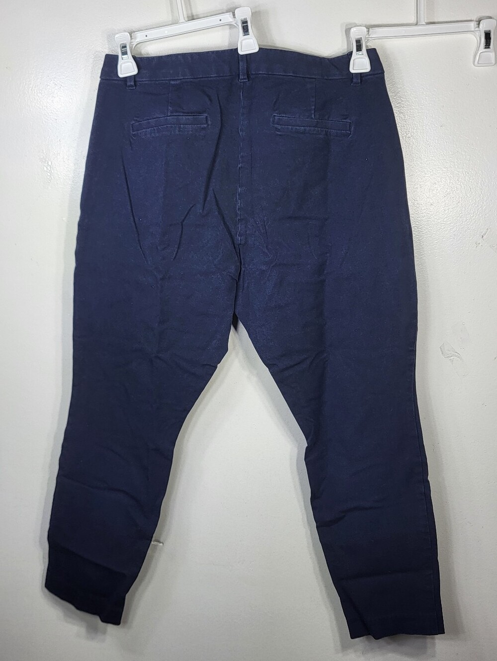 Gap Signature Skinny Ankle Pants in True Indiglo Blue Sz 14 - Picture 5 of 8